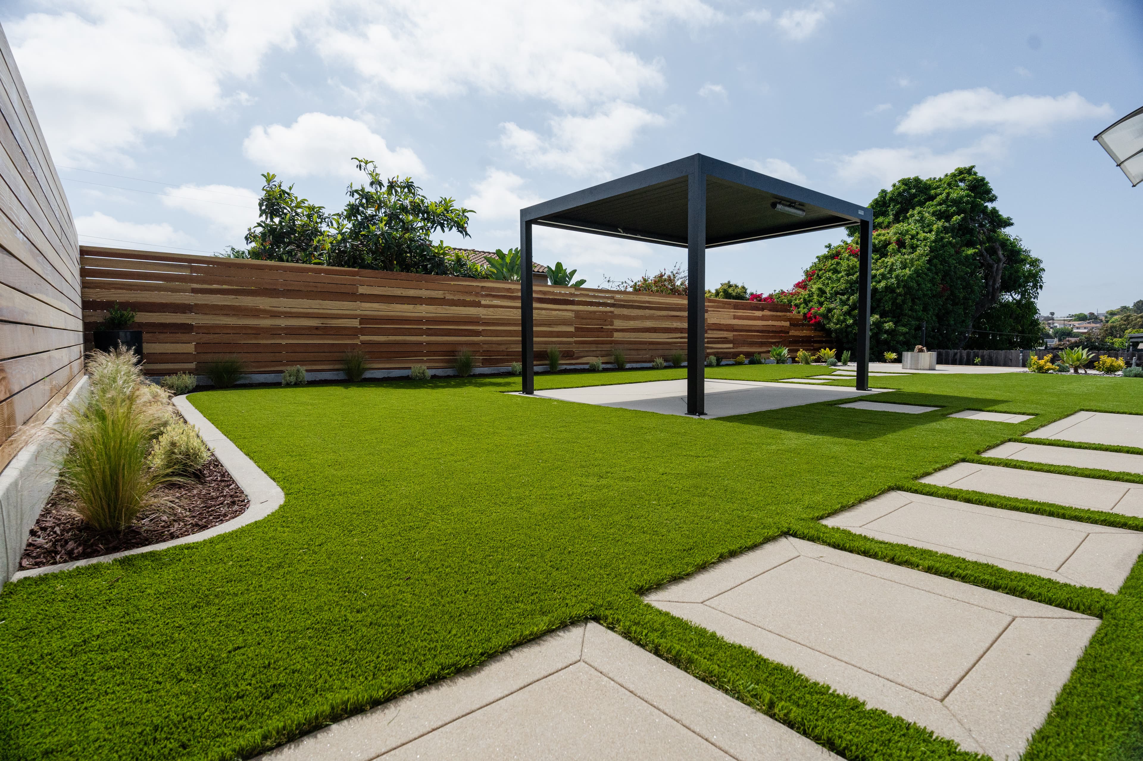 Exterior curb appeal after property prep